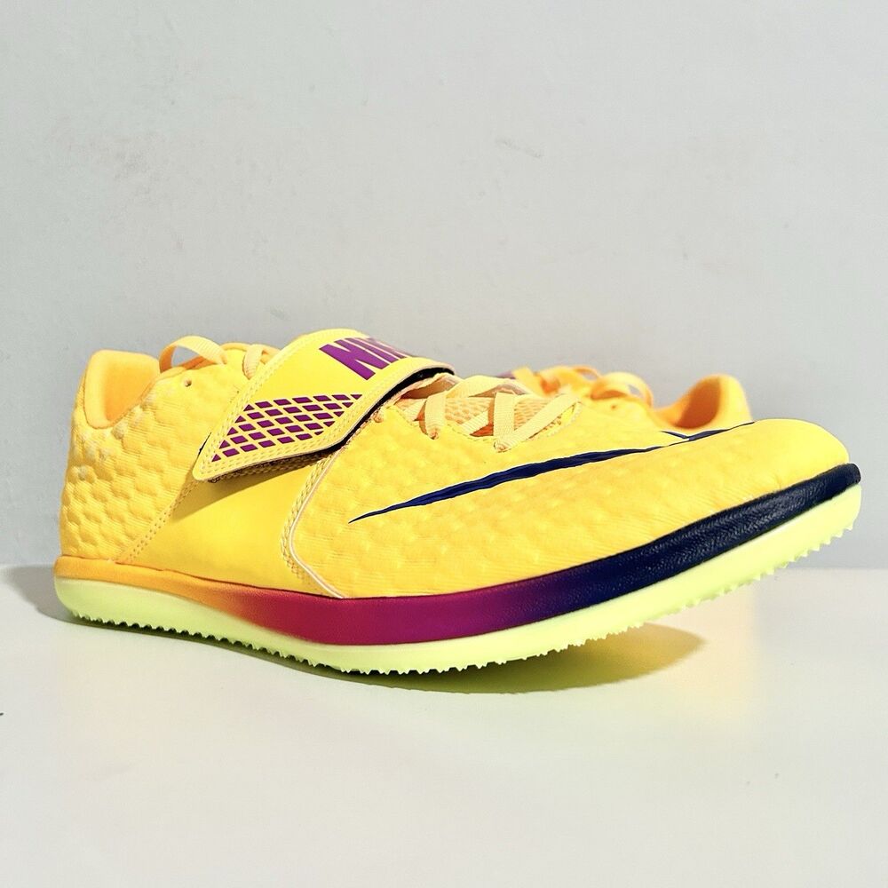 Nike Air Zoom High Jump Elite “Citron Pulse” Men’s Size 10 Track Spikes